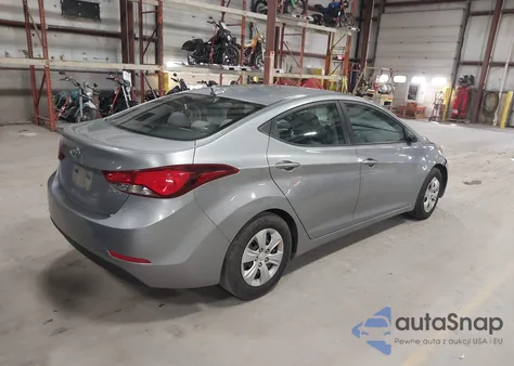2016 Hyundai Elantra Se from USA, damaged, VIN 5NPDH4AE2GH755109